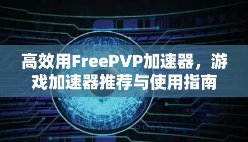 高效用FreePVP加速器，游戏加速器推荐与使用指南