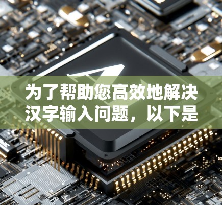 为了帮助您高效地解决汉字输入问题，以下是推荐的几个免费汉化加速器，并提供详细的步骤说明