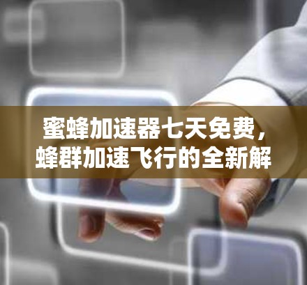 蜜蜂加速器七天免费，蜂群加速飞行的全新解决方案