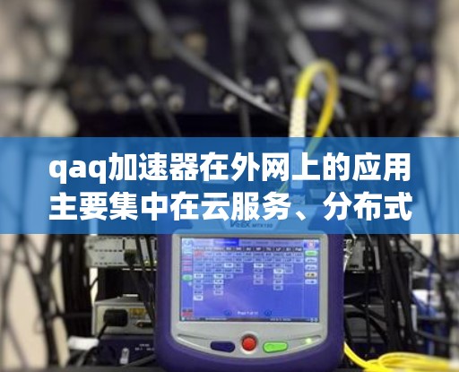 qaq加速器在外网上的应用主要集中在云服务、分布式计算和超算平台中，通过优化算法和并行计算来提升机器学习训练速度。以下是对这一应用的详细总结